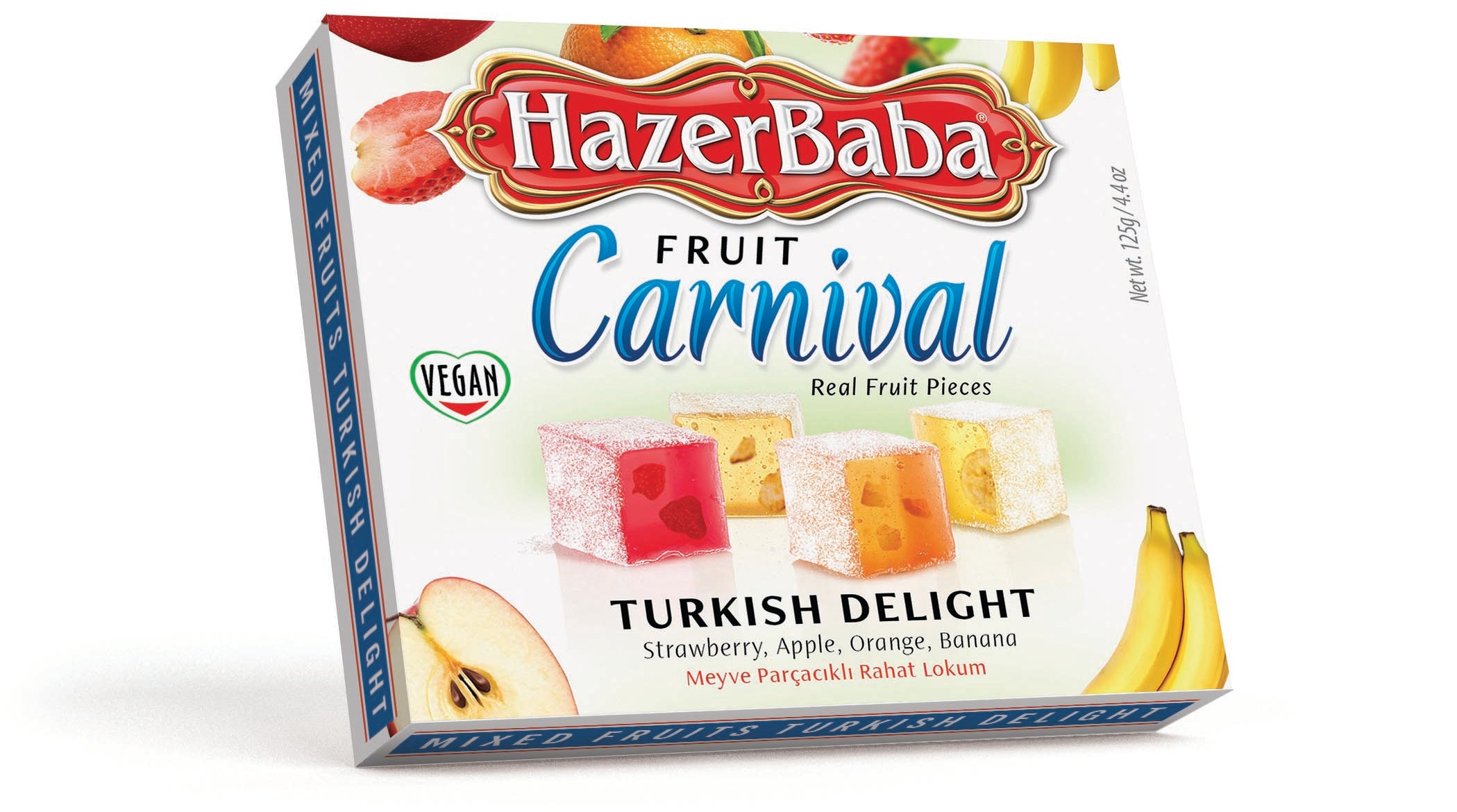 Carnival Real Fruits Turkish Delight 125g