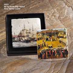 Istanbul Stone Coaster Set (Set of 2)