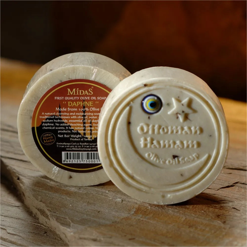 Ottoman Hamam Soap 'Daphne' 100g – Ashk Means Love