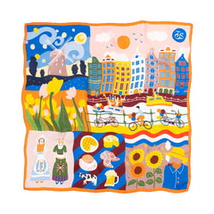 Amsterdam Silk Scarf