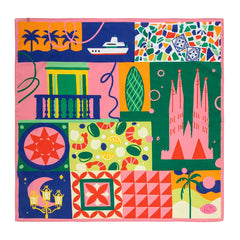 Barcelona Cotton Pareo & Scarf