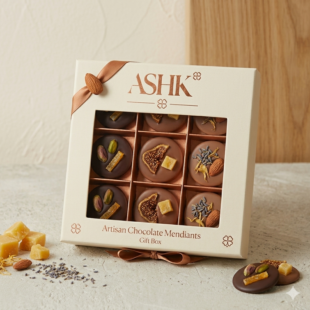 Artisan Chocolate Mendiants Gift Box