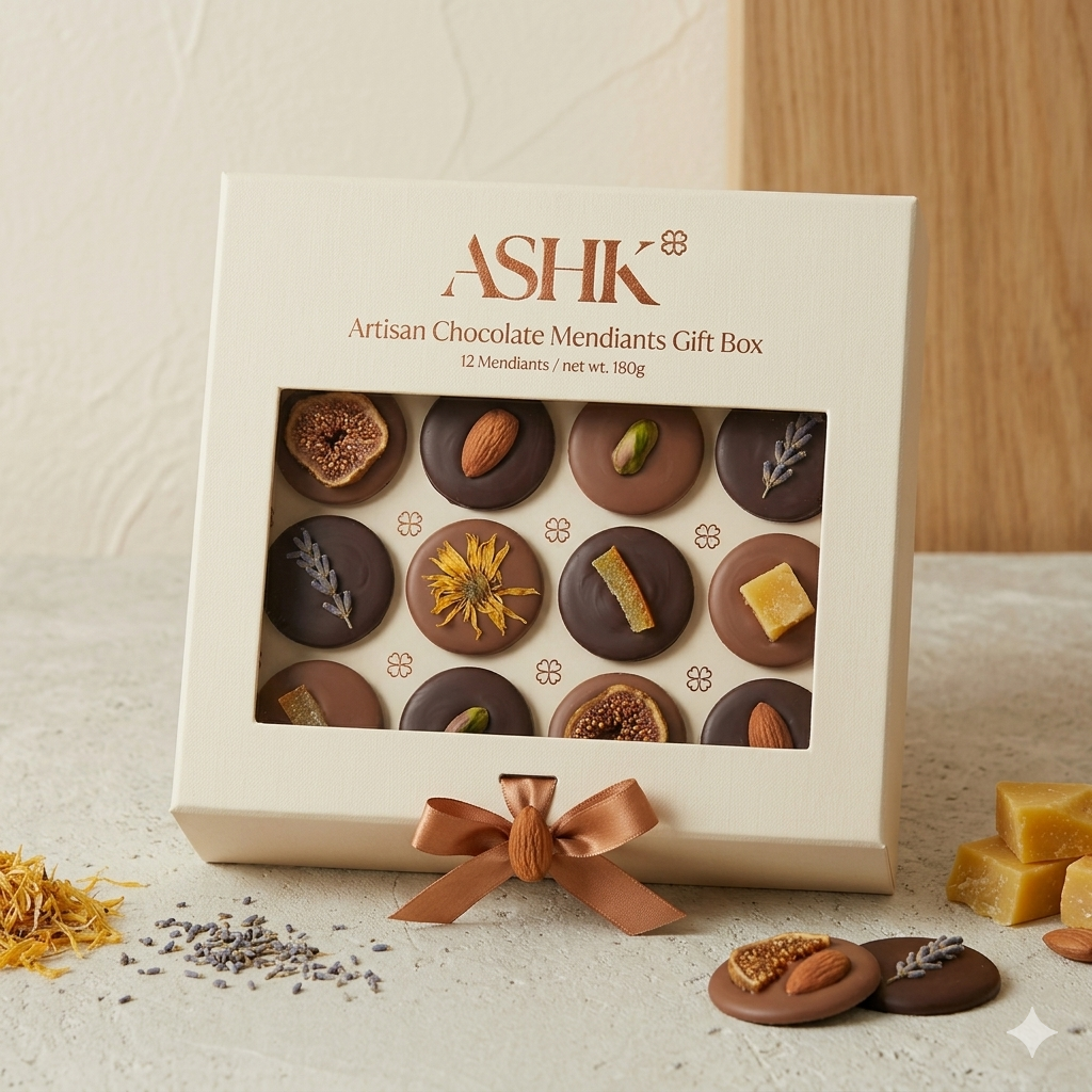 Artisan Chocolate Mendiants Gift Box