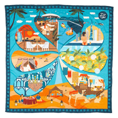 Dubai Cotton Pareo & Scarf
