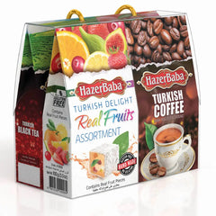 Turkish Delight Mixed Gift Pack (Turkish Delight, Apple Tea, Coffee, Black Tea.)
