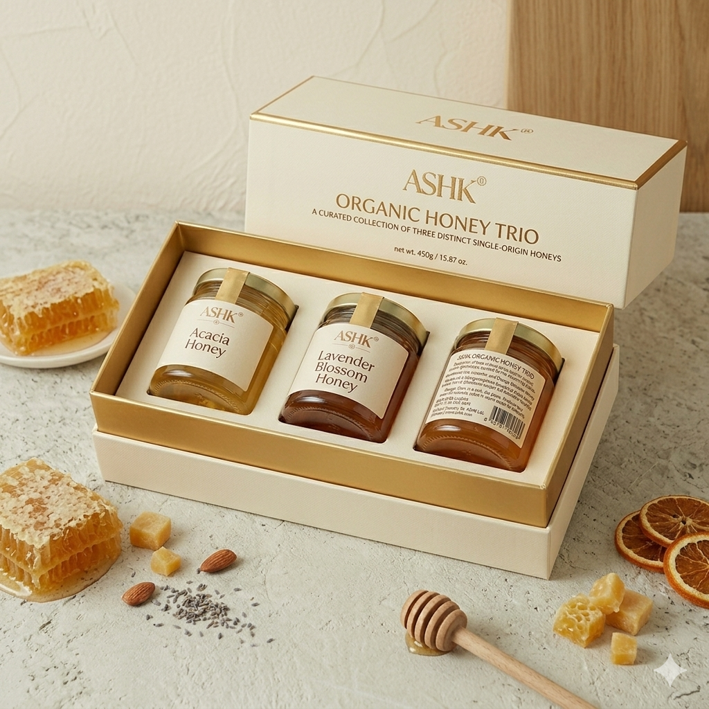 Organic Honey Trio