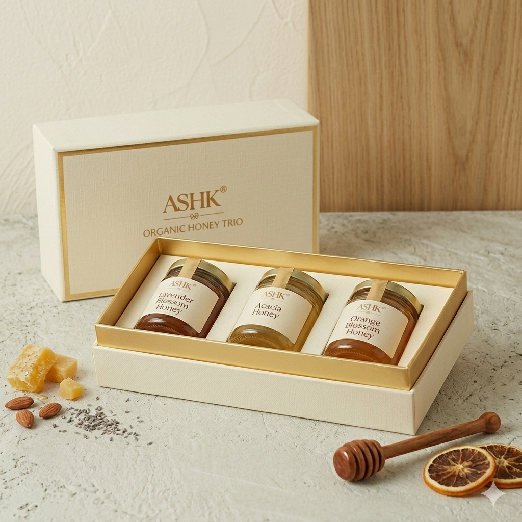 Organic Honey Trio