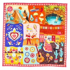 Mexico Cotton Pareo & Scarf