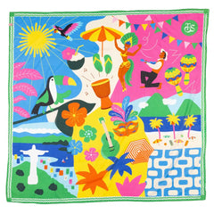 Rio De Janeiro Cotton Pareo & Scarf