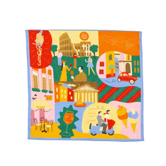 Rome Cotton Foulard