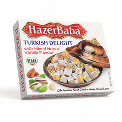 Turkish Delight  Mixed Nuts & Vanilla Flavours 125 g